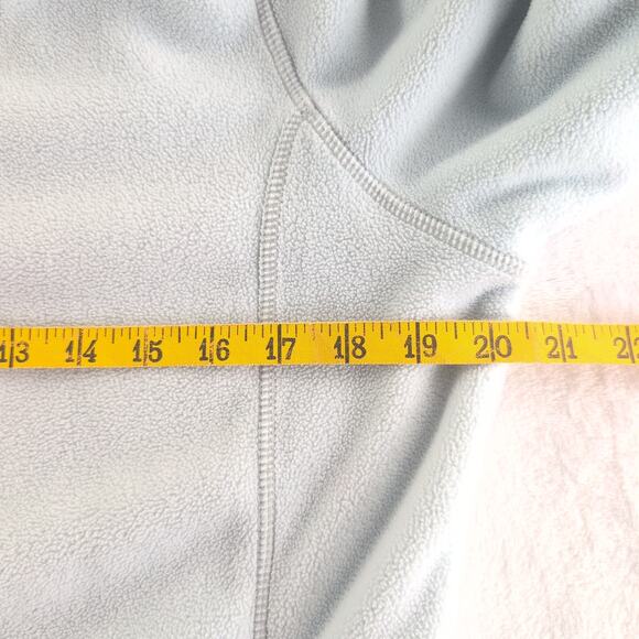 Eddie Bauer Polartec Full Zip Fleece Jacket Women's Large Baby Blue - Picture 8 of 11